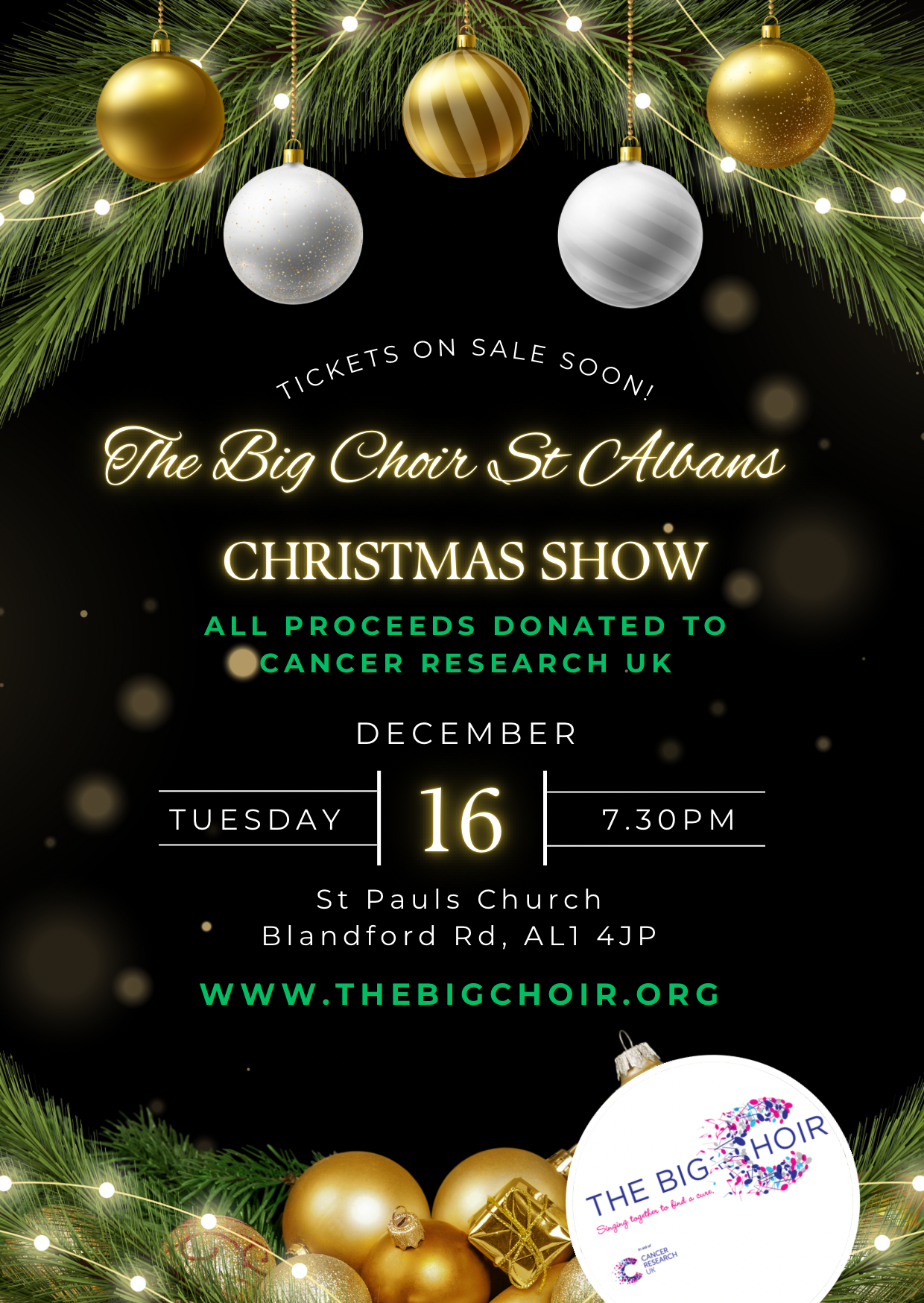 ST ALBANS SHOW TICKETS